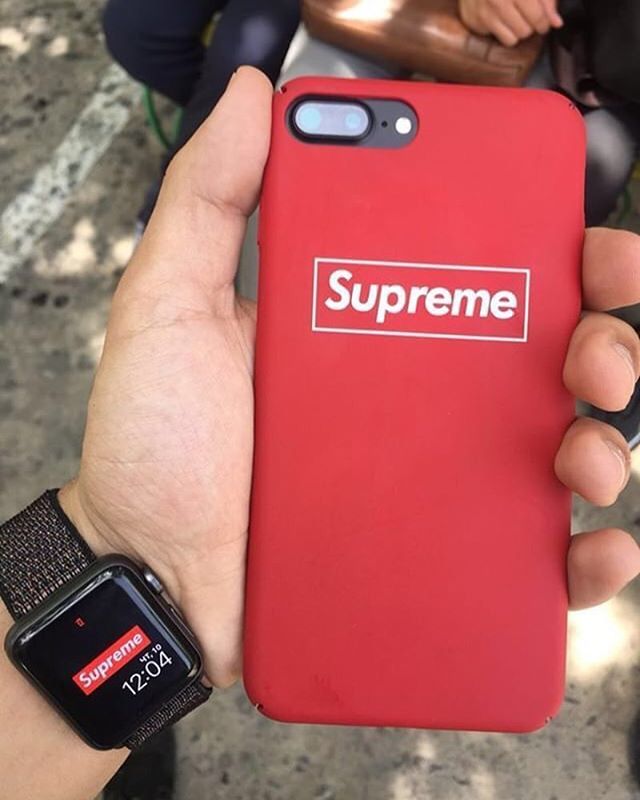 supreme apple watch band