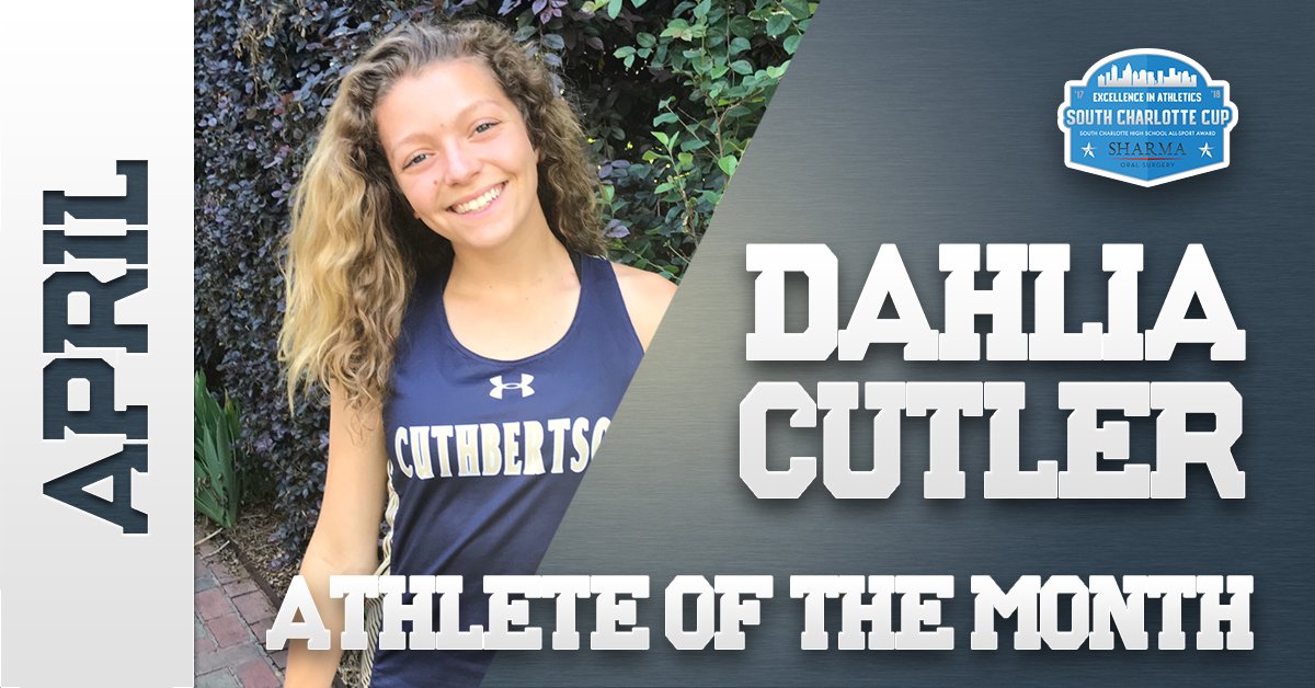 SouthCLTCup's tweet photo. She's an amazing student-athlete, 3A State Champion in the 400 meters and she's YOUR APRIL ATHLETE OF THE MONTH! Congratulations @dahliacc30!! @CHS_Cavs @NCHSAA #SouthCLTCup https://t.co/NAUuAClGho