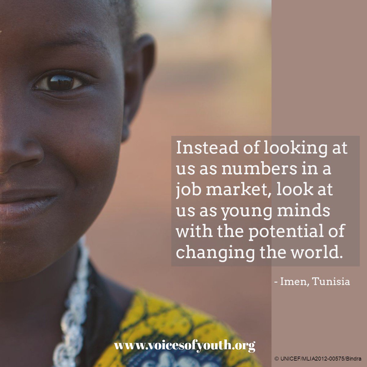 Unicef Education On Twitter Young People Have The Potential To Change The World Via Voicesofyouth Our Channel By Youth For Youth