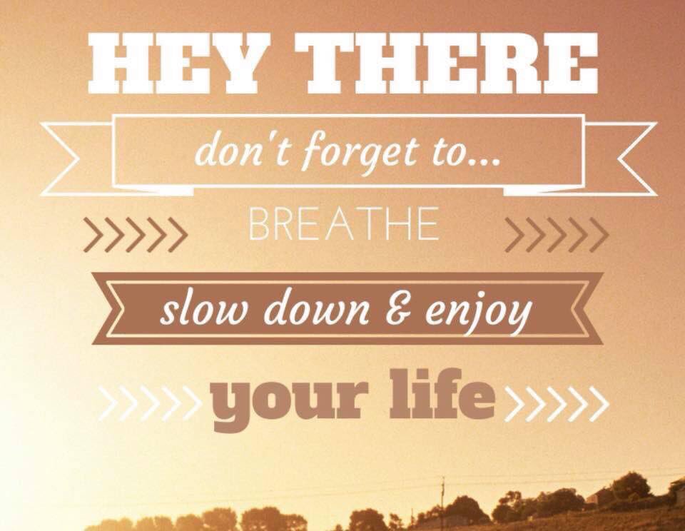 Living_SLOW1's tweet photo. Friendly reminder to live SLOW #selfcare #teachersmatter #livingslow https://t.co/ZTWXYO4AOy