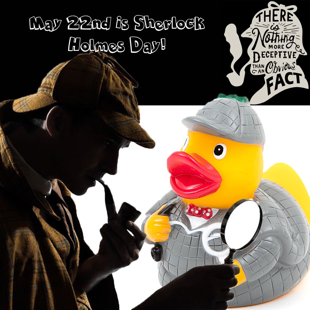 sherlock holmes rubber duck