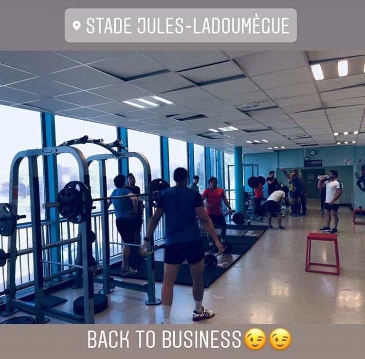🏈 Nos Séniors sont de retour à l’entrainement ce mardi 22 mai après un mois de congés !
🏋️‍♂️💪🏃‍♂️ Place désormais (et oui déjà) à la préparation de la saison 2018/2019 toujours version <a href="/rugbyprod2/">Rugby PRO D2</a> 
#backtobusiness #setabituniyata