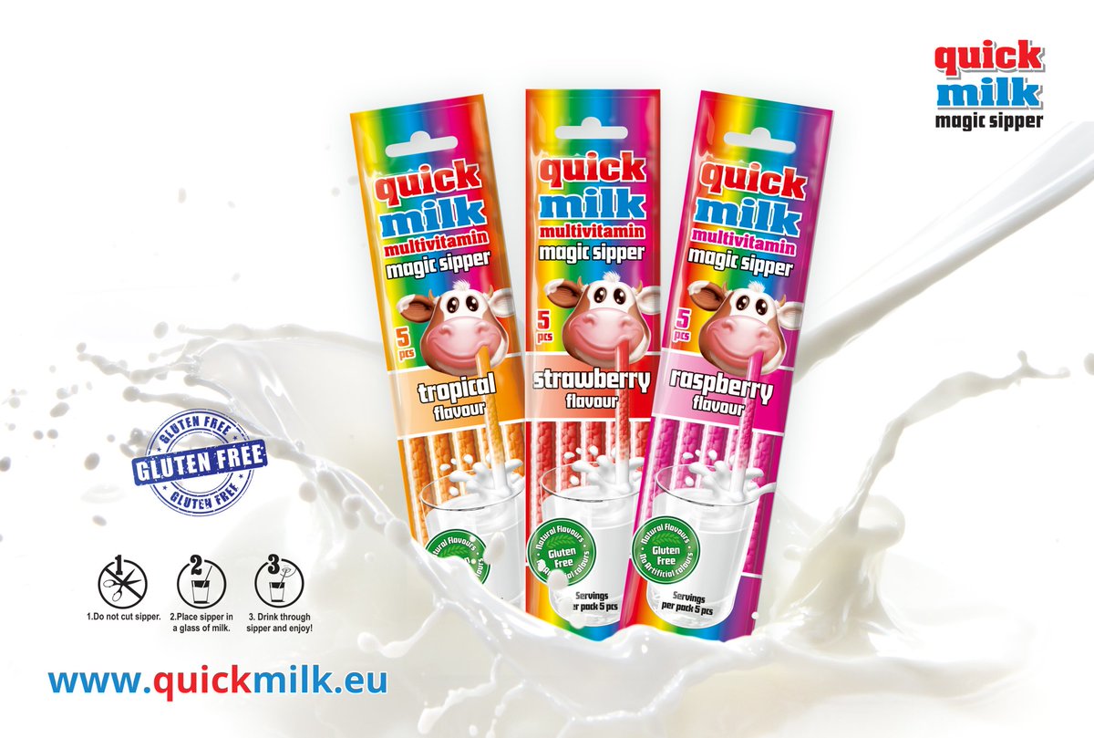 QuickMilkSipper's tweet photo. QuickMilk Multivitamin Magic sippers are designed to make children happy and healthy 😀
#quickmilk #multivitamin #magicsippers #healthylifestyle #Felföldi https://t.co/aQMiWjZsXu