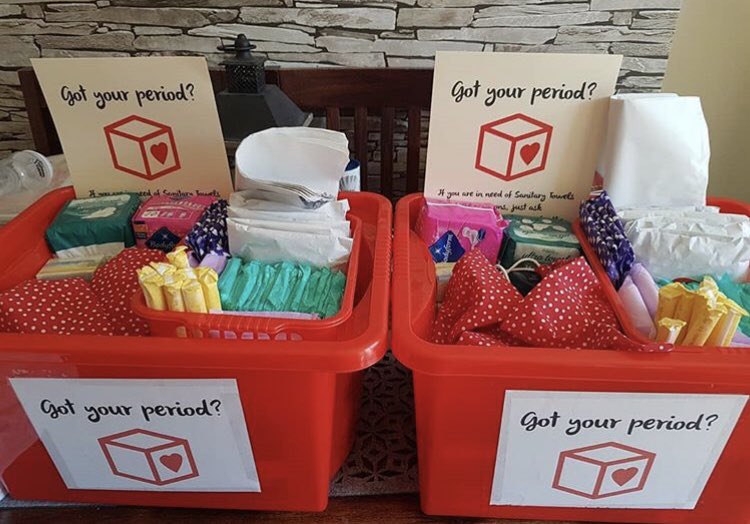 The Red Box Project on Twitter "Two Red Boxes, lovingly filled by our