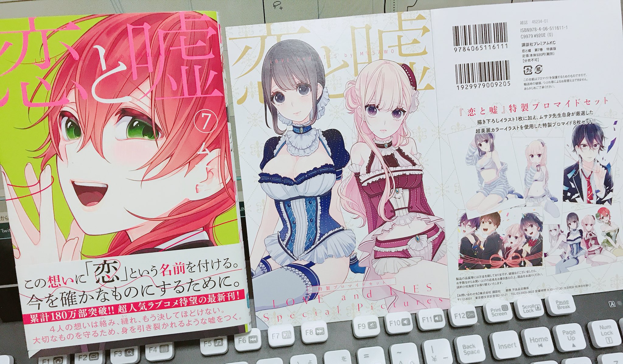 ムサヲ そういえば恋と嘘7巻の特装版 無事完売したそうです お買い求めして下さった皆さまありがとうございました ムサヲ そういえば恋と嘘7巻の特装版 無事完売したそうです お買い求めして下さった皆さまありがとうございました