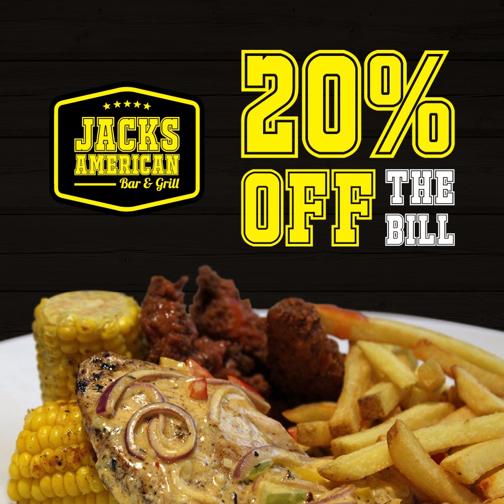 Book now jacksabg.co.uk 20% off your total bill this #BankHolidayWeekend #Lovejacks #Oldhamhour available Friday to Sunday