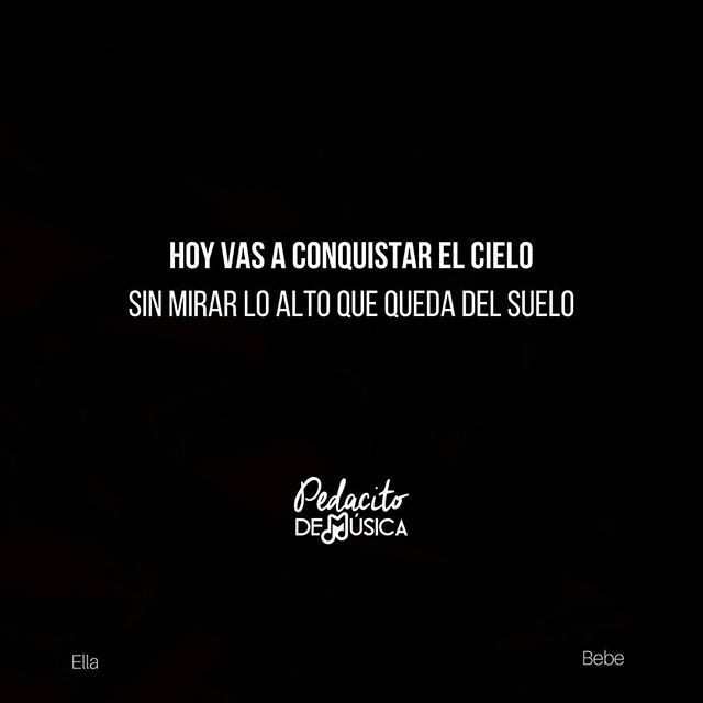 تويتر Frases De Canciones على تويتر Hoy Vas A Descubrir Que El Mundo Es Solo Para Ti Pedacitodemusica Bebe Ella Siguenos Gt Pedacitodemusica T Co Kh0qxxoozb T Co O8yyxfmuth