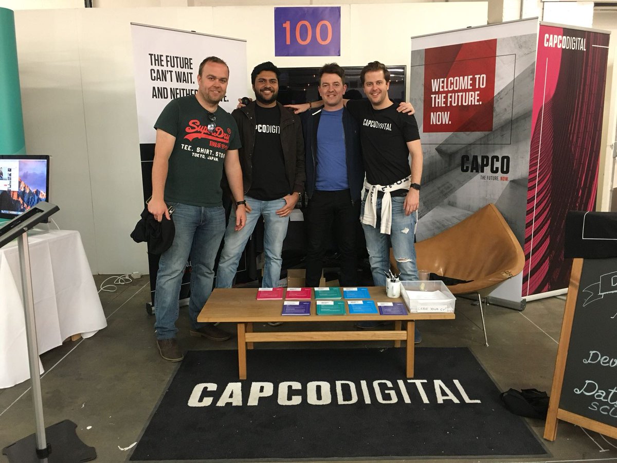 QuietConsultant's tweet photo. Our @Capco #Digital consultants were busy recruiting the UK’s top tech talent at last weekend’s Silicon Milkroundabout! Did you miss the opportunity? Check out our open roles here: https://t.co/ZWf6XytINu. #CapcoDigital #SMRmay18 https://t.co/dQCPfM0Ljg