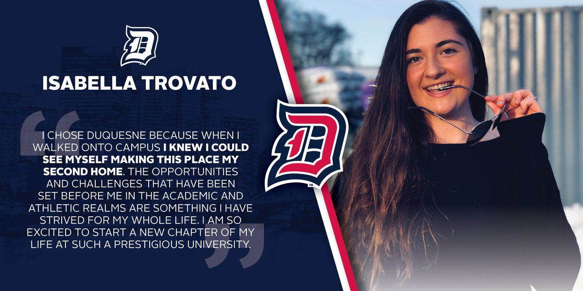 DuqWRow's tweet photo. We are excited to welcome the #FeaturedFreshman Isabella Trovato for our 2018-2019 season! She'll be joining #Duquesne's class of 2022! Please help us in welcoming her to the team. https://t.co/UXCQc3Q9F2