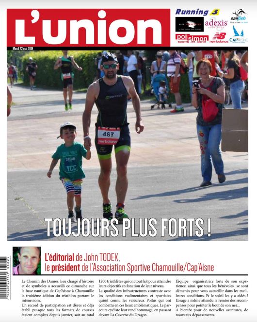 Norbinou's tweet photo. C'est gratuit et complet ! Les résultats et les photos du #triathlon du chemin des dames à #chamouille dans l'#Aisne dans un nouveau supplément numérique de l'@UnionArdennais  @tri_dames #Triathlon #FFTRI #running #natation #cyclisme à déguster ici 
 https://t.co/dwxL3aPsPp https://t.co/hMWo28Njtf