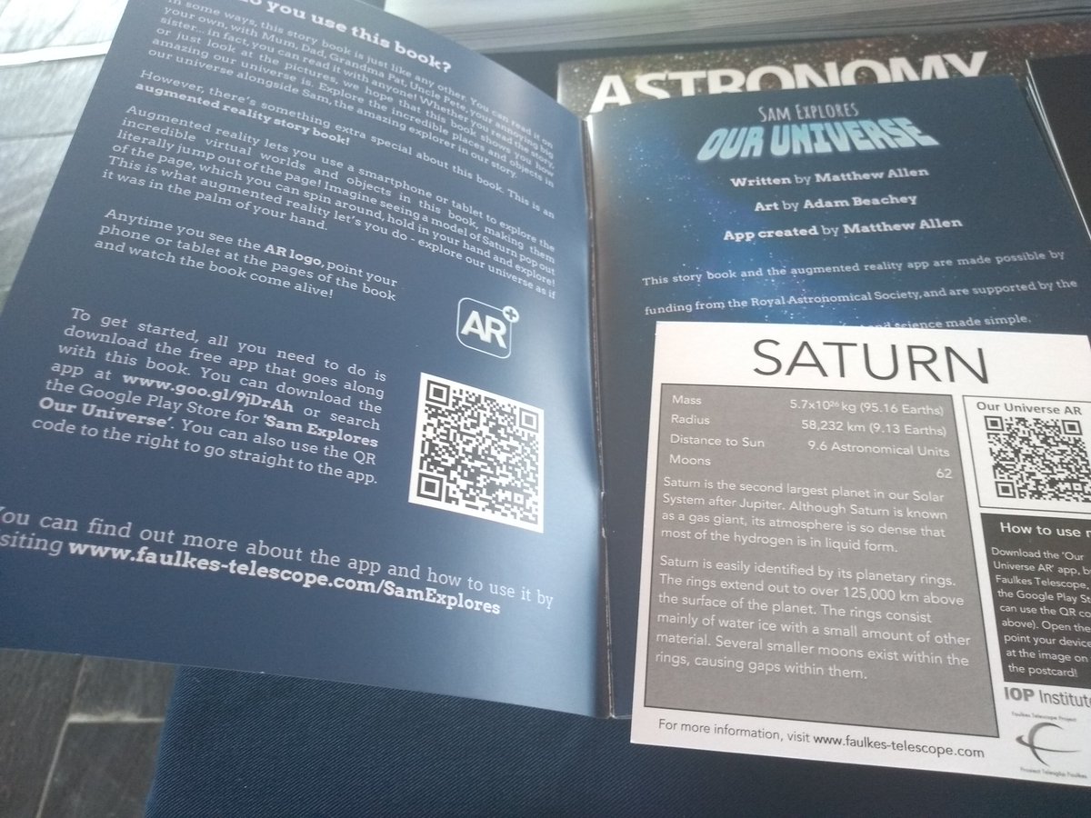 RoyalAstroSoc's tweet photo. Enjoying RAS sponsored #AR at #ScienceAssembly @AssemblyWales @RobertMMassey @DrHelenKlus https://t.co/xvTdGnqfQB