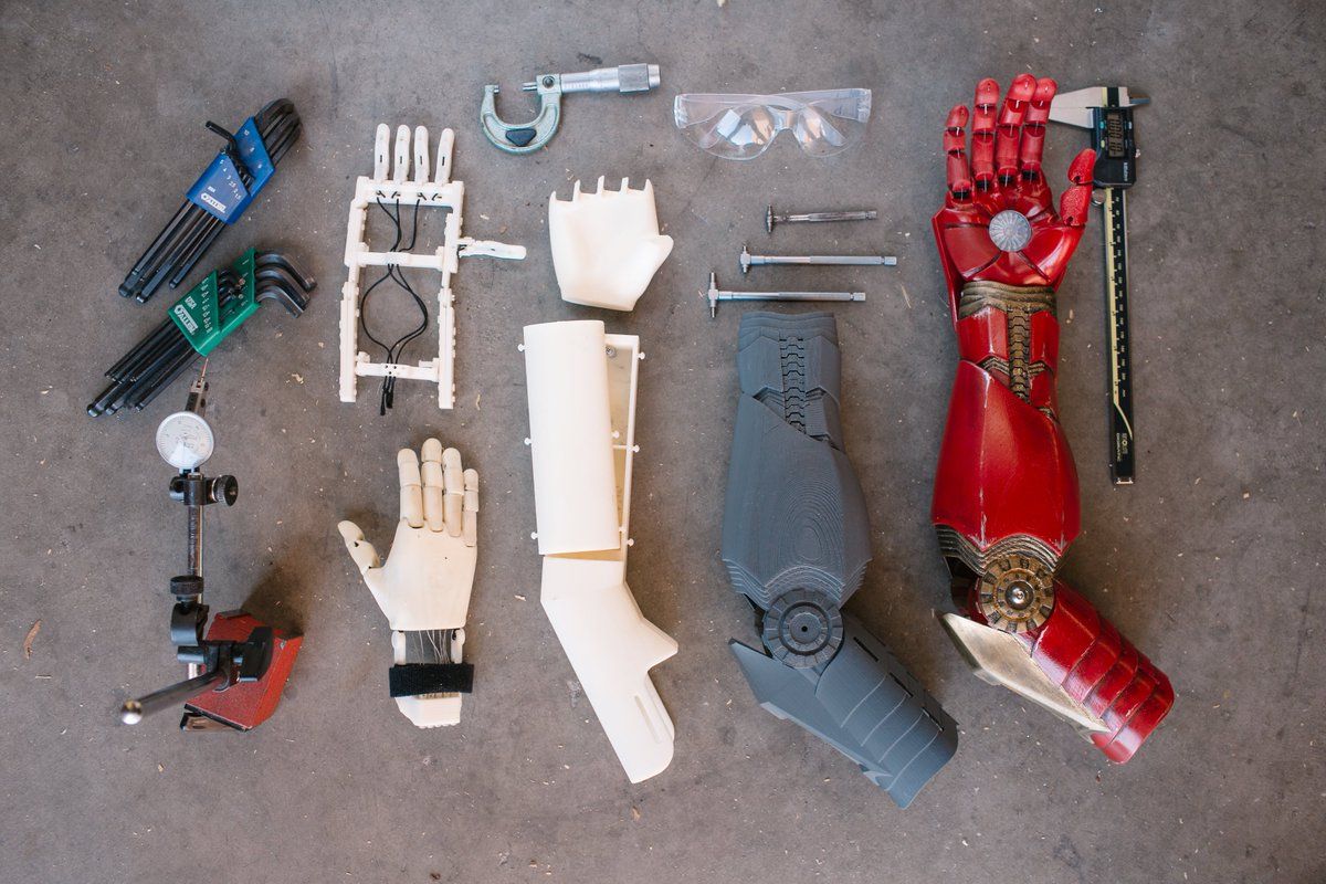 medflixs's tweet photo. Limbitless : Des bras bioniques pour enfants produits sur des imprimantes 3D
#prothese #sante #impression3D #ironman #medical #bionickid #medtech #innovation #medecine #Medflixs @Limbitless3D
https://t.co/PhuNmCdfoo https://t.co/rkrJzrJ8c9