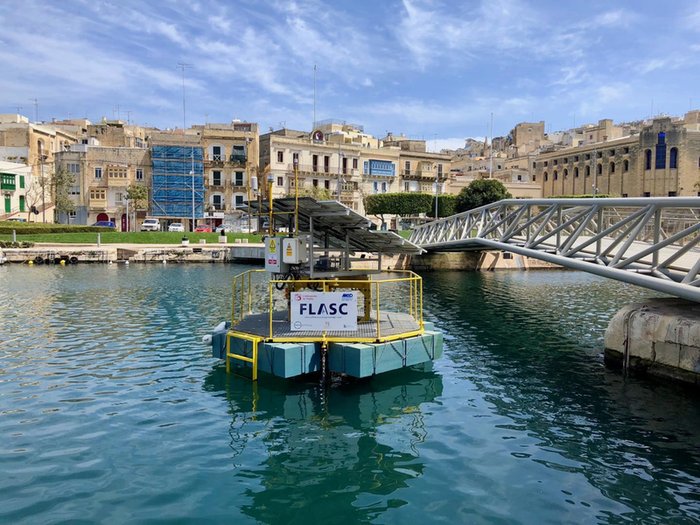 TEToday's tweet photo. Floating storage prototype takes official dip in Malta
Read more: https://t.co/iAU1oZeGED

@uniofmalta @MaltaGov #storage #FLASC #marineenergy #renewables https://t.co/VF0Olt63uX