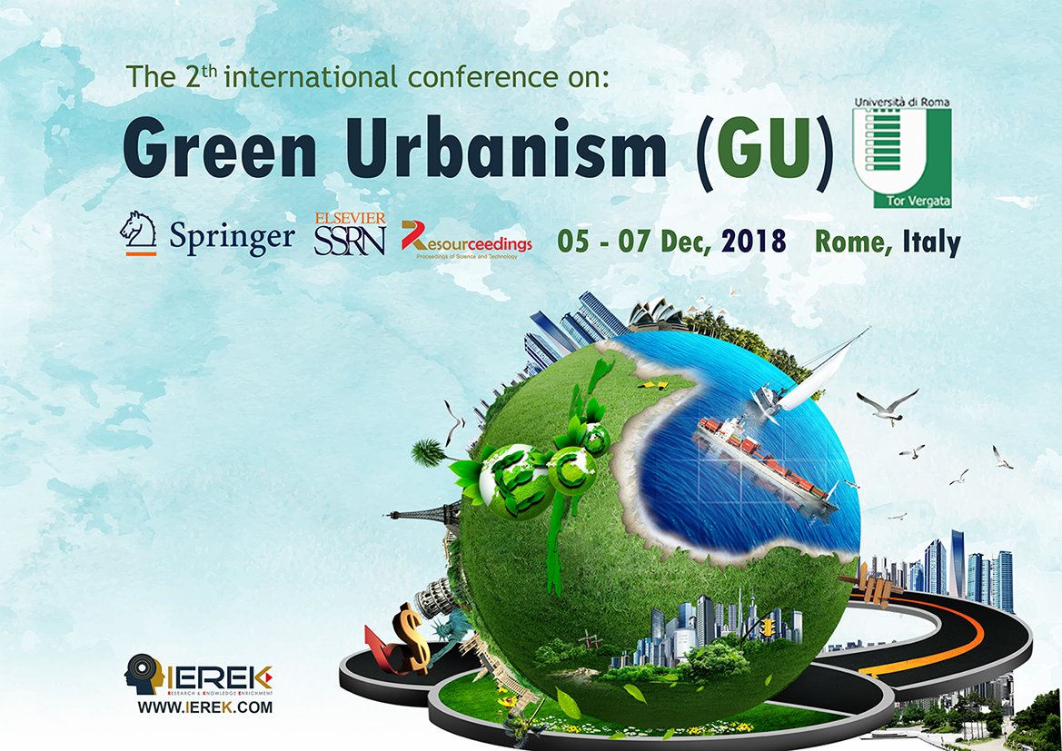 GUIEREK's tweet image. #IEREK invites you to attend the 2nd Conference on“Green Urbanism” 
 The significance of this conference lies in the pressing need for the  Integration of Sustainability principles in the Urban Design process of cities.  
goo.gl/6pkatx
Contact us: GU@ierek.com