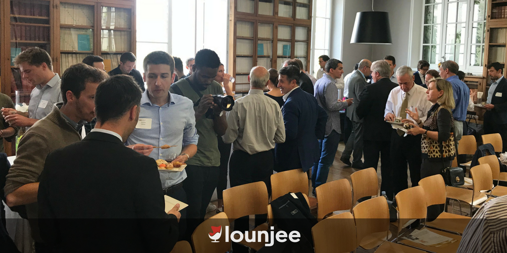 lounjee's tweet photo. @lounjee powering the event of the European chapter of Georgia Tech Entrepreneurs @Agoranov_innov @GeorgiaTech #innovation #entrepreneurs #efficientnetworking https://t.co/XUyDArwaCN