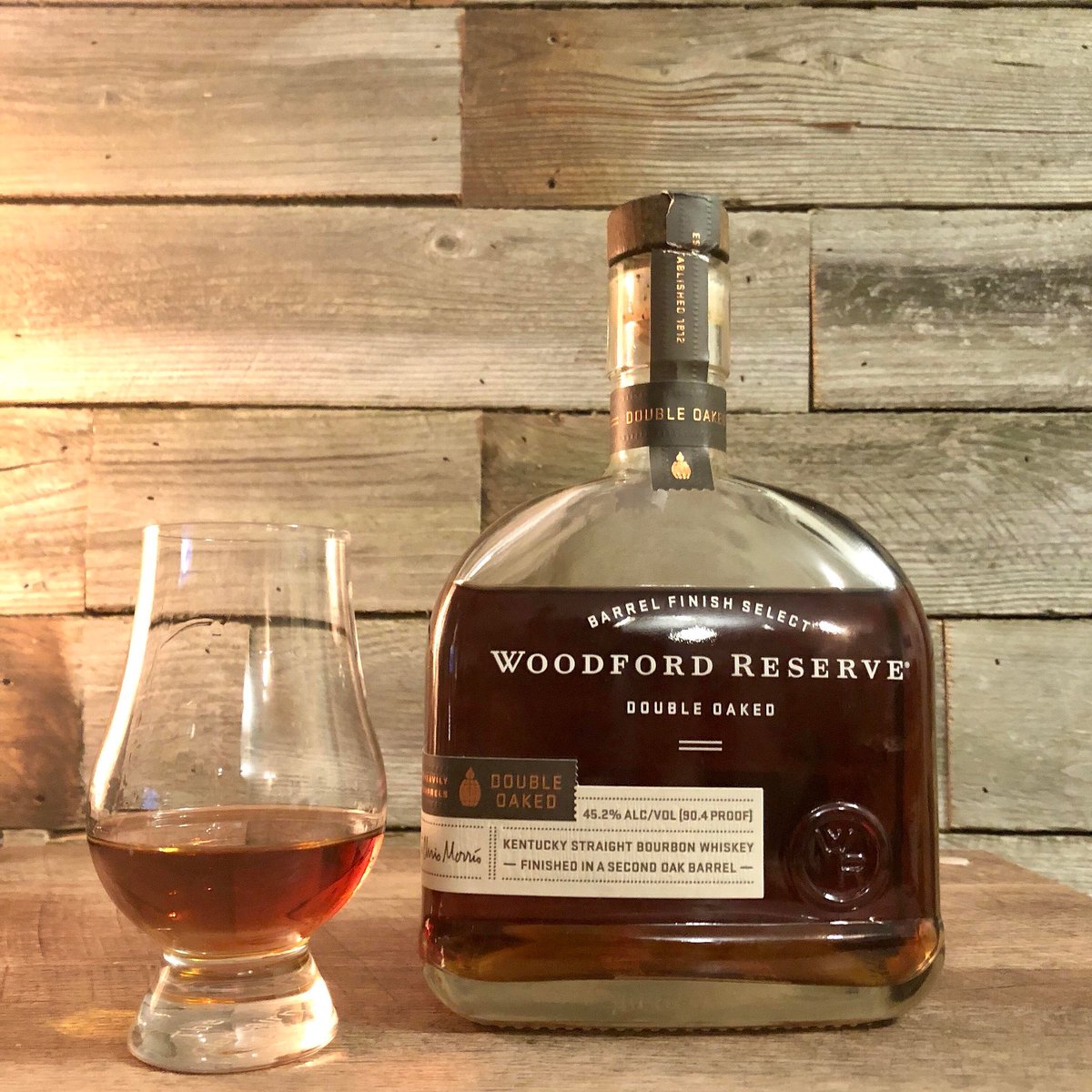 FREE Whiskey Tasting tonight featuring Woodford Reserve Double Oaked! 