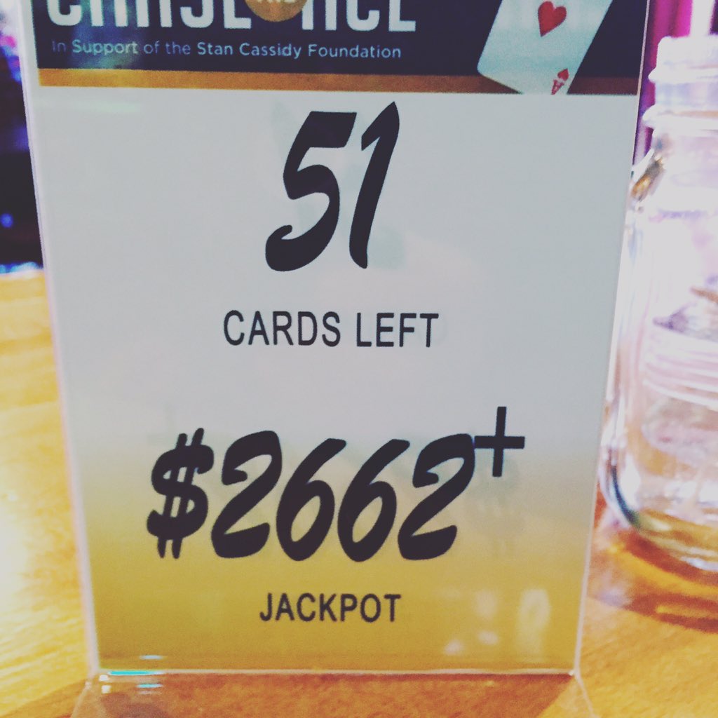 CHASE THE ACE...WEEK TWO TONIGHT 5 until 7 @mamasbrewpub  #chasetheaceatmamas #potisgrowing  #aceofhearts