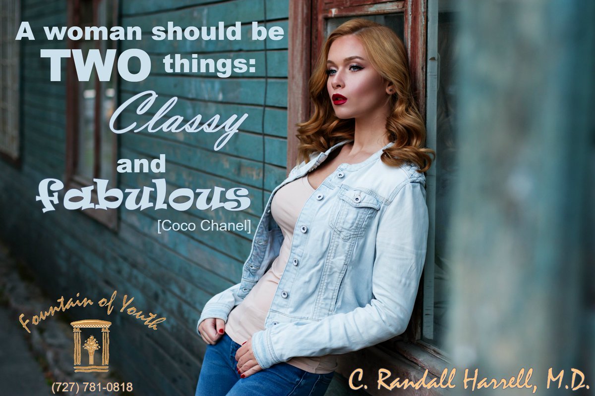 "A woman should be two things: Classy and fabulous." -Coco Chanel #TuesdayThoughts