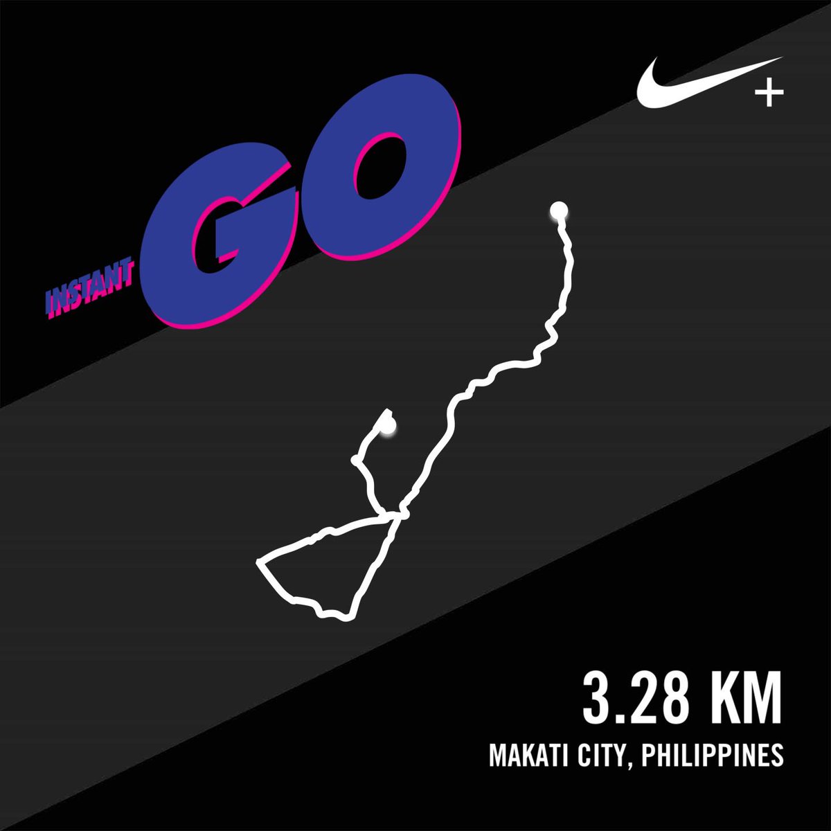 philagaton's tweet image. 1 hour run 🏃#instantgo #nikerunning