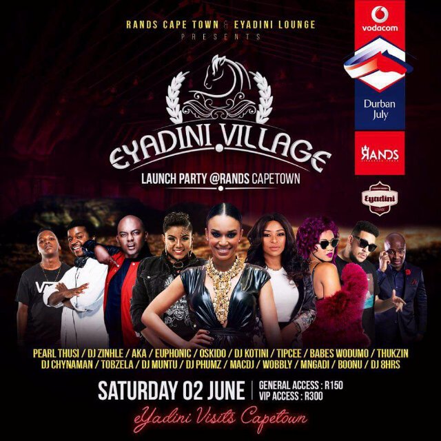 Libinodj_za's tweet photo. #EyadiniVillageCapeTown with @PearlThusi @akaworldwide @Babes_Wodumo and many more #02June2018 https://t.co/n83i59AXPK
