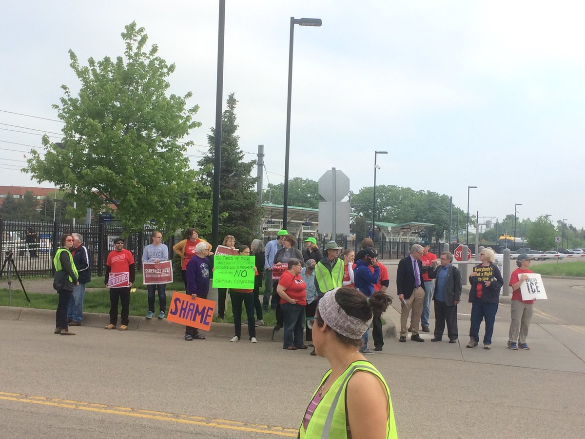 Amazing people of faith steadfast in welcoming the stranger even if it means arrest. #PoorPeoplesCampaign