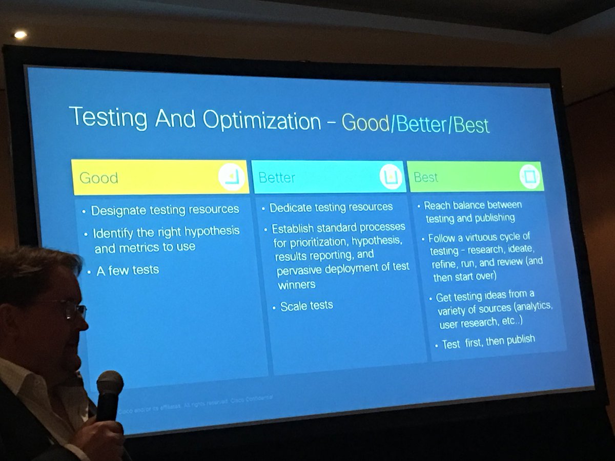 More time is spent on digital channels than face 2 face &amp; testing is a key component to enhance that experience #MktgVelocity
