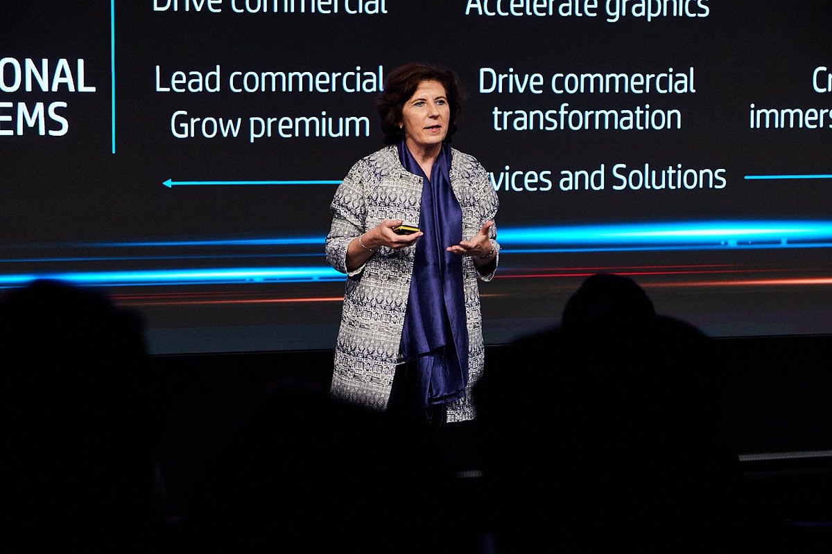 "This year's #HPInnovationSummit focus is on 3D Printing and Immersive Computing – these two critical #technology areas are going to reshape our world."
- Helena Herrero, MD, <a href="/HPEspana/">hpespana</a>