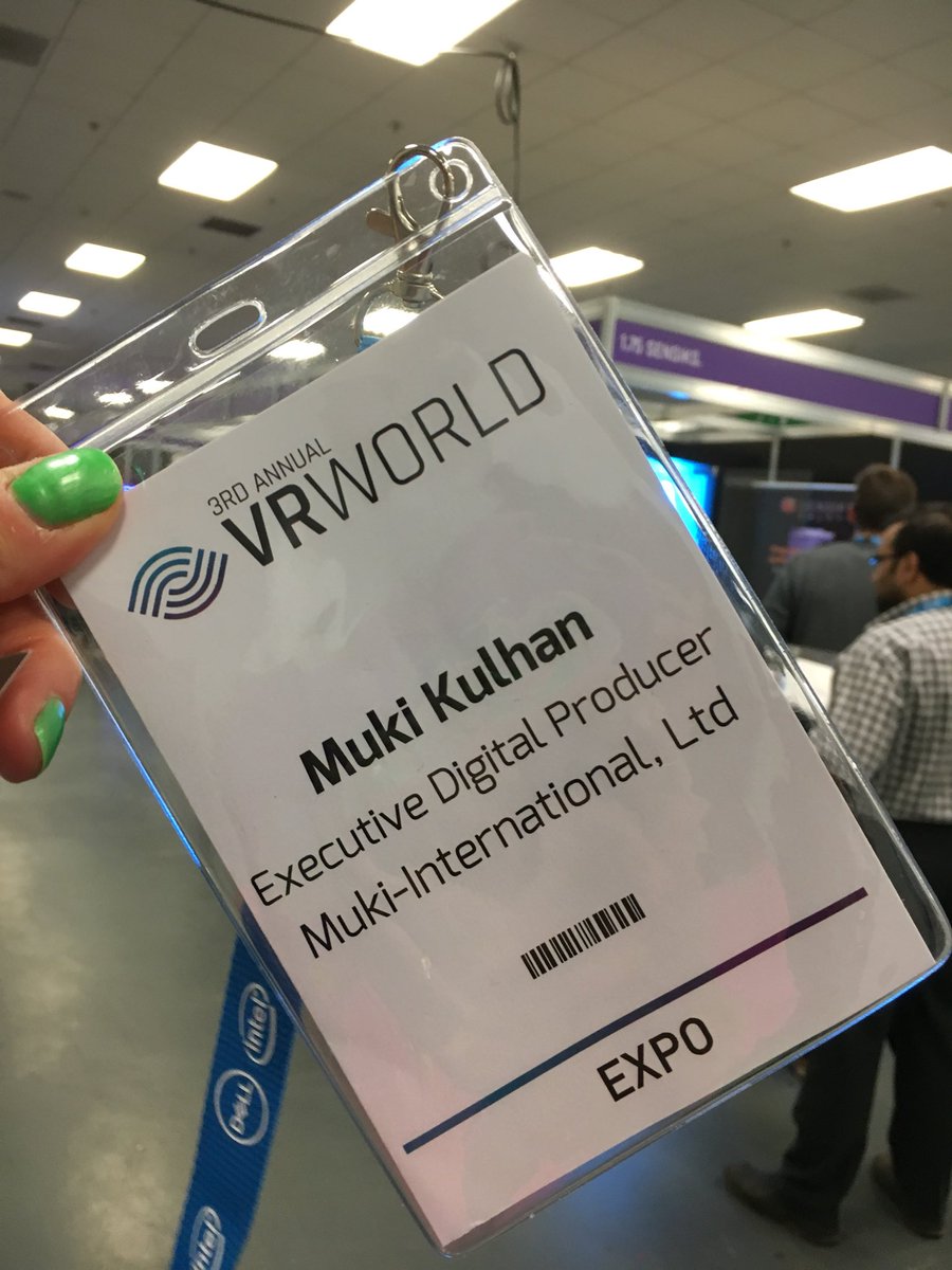 mukiapproved's tweet photo. Hey you #VR #AR #immersive #tech homies, catch me if you can for a high-five here at #VRWorld2018 #LondonOlympia https://t.co/A86lWJNZAD