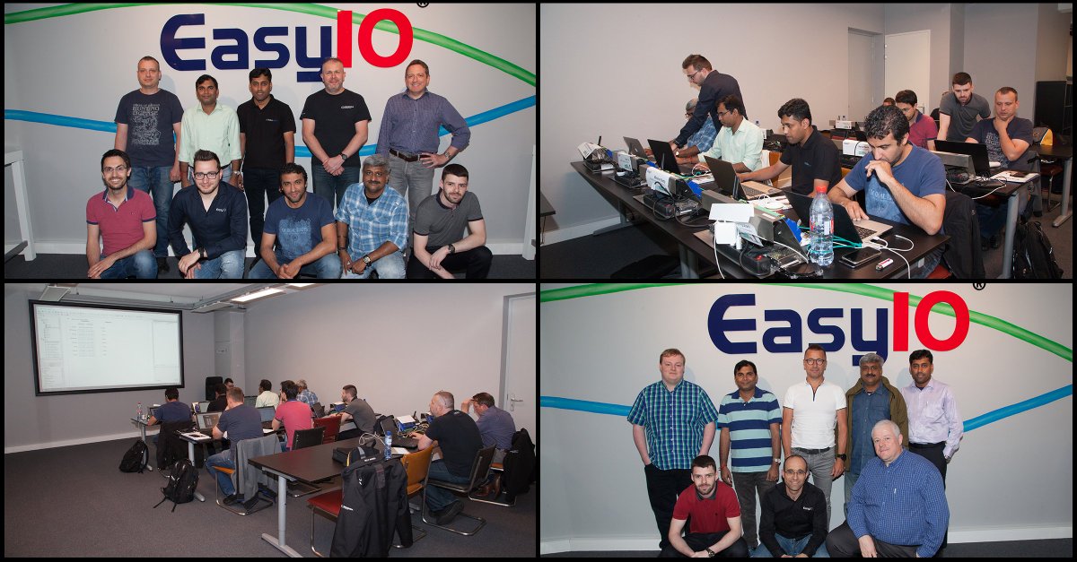 A new group of people is certified for #CPT Tools and #EasyStack after our trainings last week! Next course in the Netherlands is on 25 &amp; 26 June. Check all the dates and how to sign up on our website: bit.ly/2KMYMEf #BMS #IoT