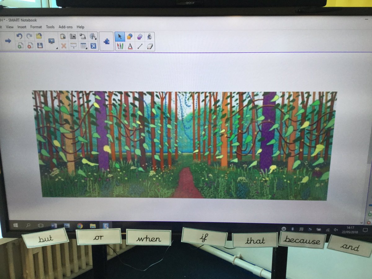 Y2BeechClass's tweet photo. This afternoon we are creating pictures using inspiration from the British artist David Hockney's piece of work 'The Forest for the Trees'. #creativeweek #DavidHockney #art https://t.co/nW7OKeSBEo