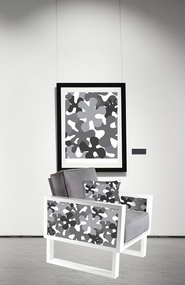 TwistMod3rn's tweet image. Fine art isn&apos;t just for your walls. Exhibit 3. Visit twistmodern.com/product-catego… to view our striking Camofleur Lounge Chair by Joseph Abbati along with many more furniture designs!