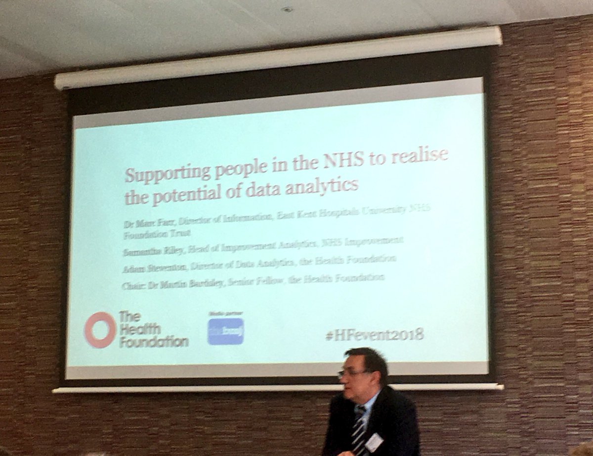 graemehooduk's tweet image. Supporting people in the NHS with data @HealthFdn @HospChiefPharm #HFevent2018 #datadrivencare