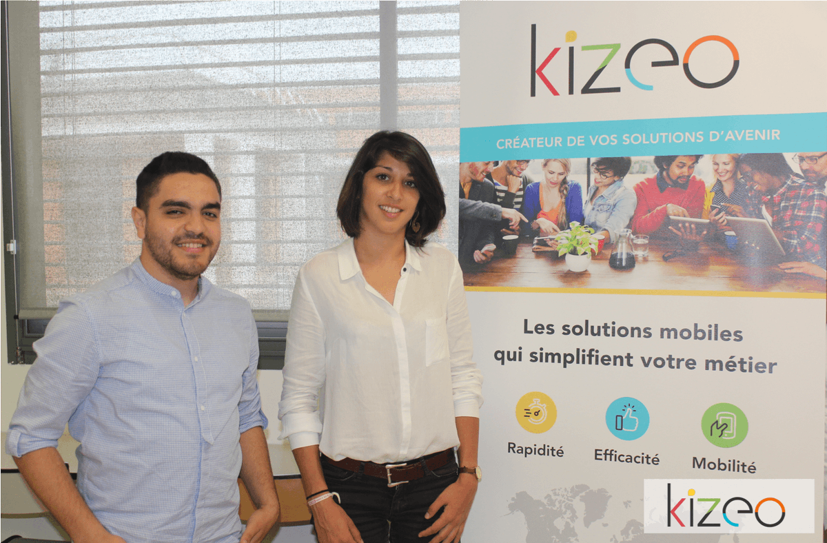 kizeo's tweet photo. En direct du @CERI_Avignon pour une journée #Jobdating ! Chez #Kizeo nous faisons de l'alternance l'une de nos priorités 😀💪 https://t.co/FEXg5fY4qK