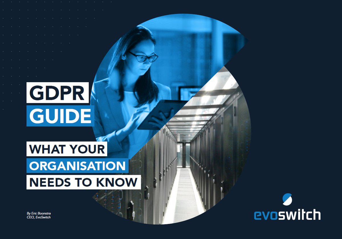 EvoSwitchUSA's tweet photo. Read our latest blog and download our #GDPR #whitepaper for free for a limited time! You can read all about it here: https://t.co/sPxXGLn2cl https://t.co/oaH0EbnhLm