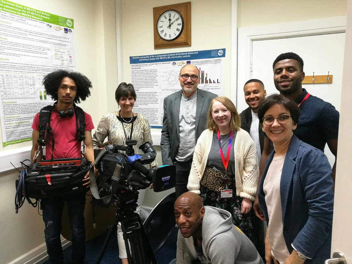 mecfsbiobank's tweet photo. #MEAwarenessWeek has finished, but our advocacy work does not! 

Last week, we were filming with @SkyOne @WhatsUpTvUK talking about our research and #mecfs in the UK more generally. Look out for it this autumn!

#pwme #MyalgicE https://t.co/qwvRg1UO9J