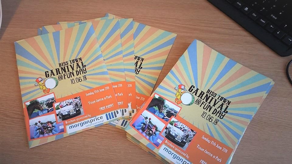 This year's Carnival programme will be arriving through your letterboxes anytime soon with exciting plans revealed within!! We can hardly control our excitement! #disscarnival #exciting #disstown #dinsdale