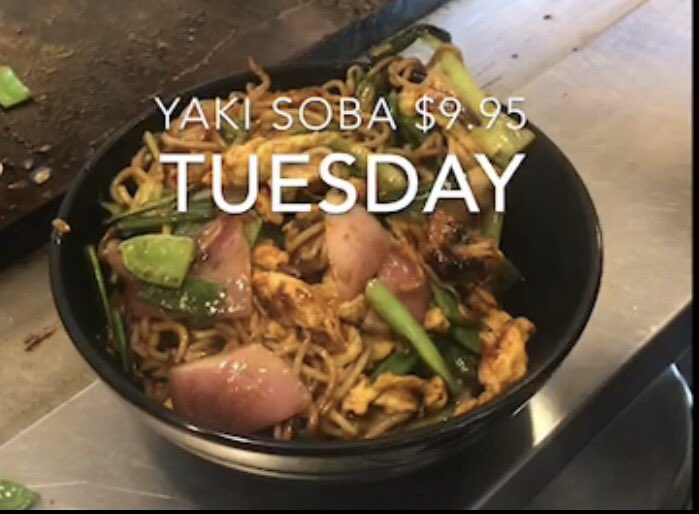 Tuesday Specials time 😀