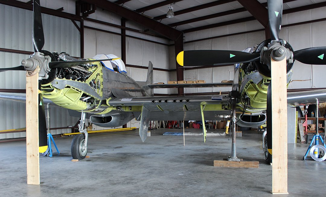 WarbirdNews's tweet image. She is getting closer...XP-82 Twin Mustang – May, 2018 – Restoration Update. goo.gl/3qWmVj  #XP82 #F82TwinMustang #WarbirdRestoration