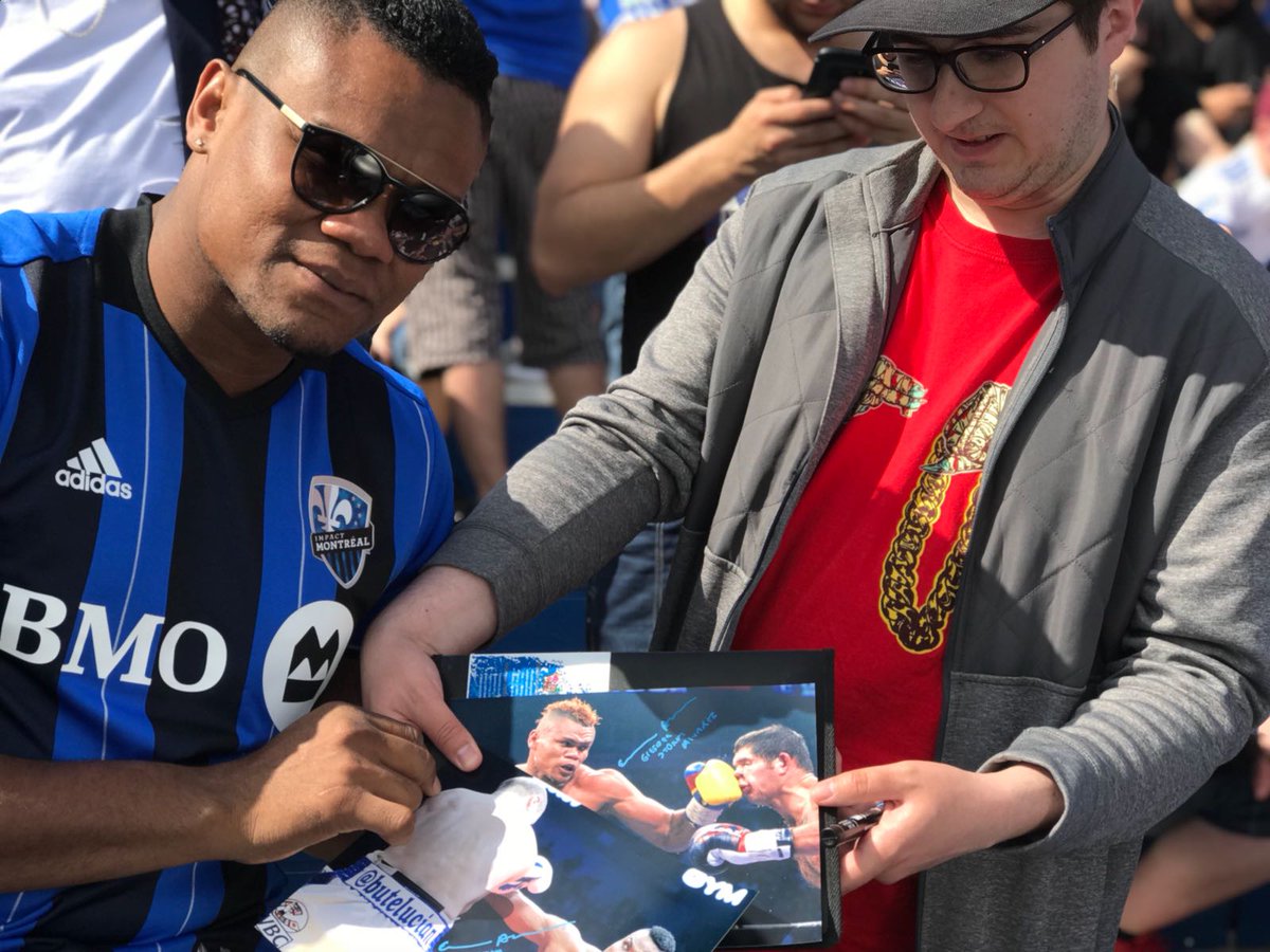 yvonmichelGYM's tweet photo. Notre futur #champion, @stormalvarez a réalisé un #rêve hier, alors qu’il était invité à sonner la cloche d’un match anniversaire de l’@impactmontreal contre le @LAGalaxy!⠀
⠀
#Soccer #IMFC #EleiderAlvarez #StormAlvarez #MTLvsLA #IMFC25 #Impact ⠀
📸 514promo https://t.co/XVx6XgOg1R