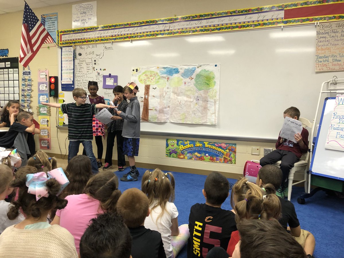 MrsHallock's tweet photo. Fractured Fairytales in Third Grade https://t.co/fuo6lXQenF