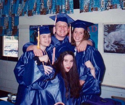 Had a graduation mishap? <a href="/veronica995/">Veronica</a> did!! Hear her seagull story: bit.ly/2IXkyI2

#MarcAndVeronica #ClassOf2018 #graduation