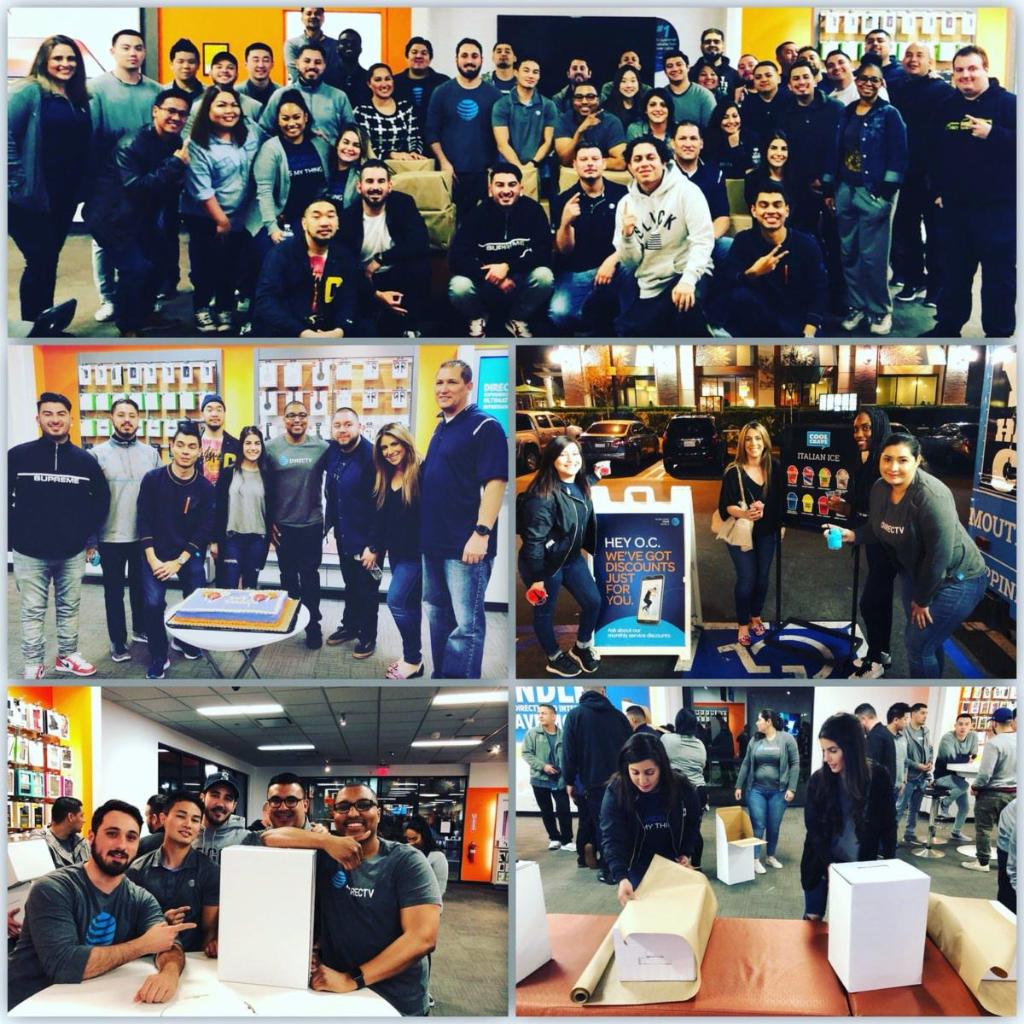 Our retail teams put their numbers to good use, raising over $700 and wrapping together care packages that will aid our troops who serve overseas. #LifeAtATT #MilitaryAppreciationMonth