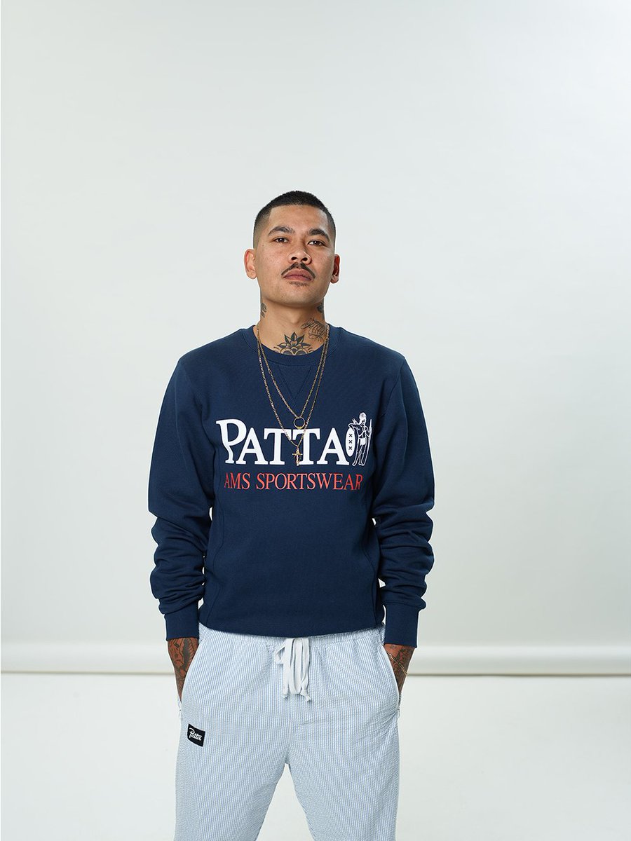 crewneck patta