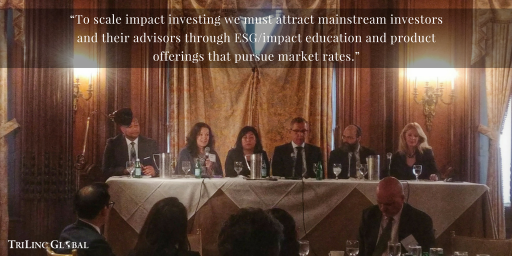 Last week I participated in a panel called “The Keys to Innovative Development Finance for #EmergingMarkets” as a part of Sarona Investor Day hosted by the Center for Global Health and Diplomacy. Thank you for an engaging panel! #ImpInv #ESG