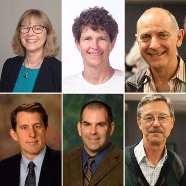 STLE_Tribology's tweet photo. Congratulations to this year’s #STLE2018 Fellows: Jacqueline Krim @NCState; Judith Harrison @NavalAcademy; Nic Spencer; Robert Jackson @AuburnEngineers; Tom Scharf @UNTEngineering; Wilfred Tysoe @UWM; Pradeep Gupta https://t.co/5p6IO387VA