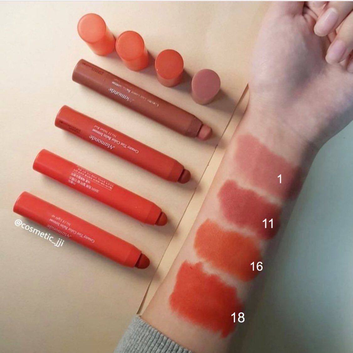 halloxkr_store's tweet photo. 🌻พร้อมส่ง Mamonde creamy tint color intense เบอร์ 11,20,23 เป็น 3 สีที่ควรมีติดกระเป๋าเป็นอย่างมากกกก 
🐋ราคา 260฿ (จำนวนจำกัด)
🚚ค่าจัดส่ง 30/50

 #ชี้เป้าโปรถูก #ถูกบอกต่อ #ถูกและดีบอกต่อ #howtoperfect #ripไอดอ #คสอเกาหลี #คสอพร้อมส่ง https://t.co/V7vY1QDsOe