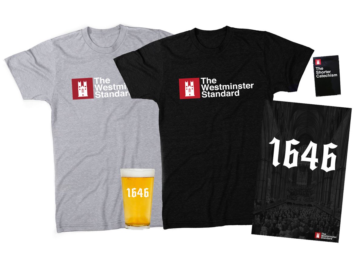 We are doing a limited run of shirts to fund the website for the next few months. If you’d like to support us, and get an awesome shirt in the process, now is the time! PRE-ORDER ENDS JUNE 1ST &amp; SHIP BY JUNE 11TH. 1646.store/product/ #reformedtheology #reformed #1646