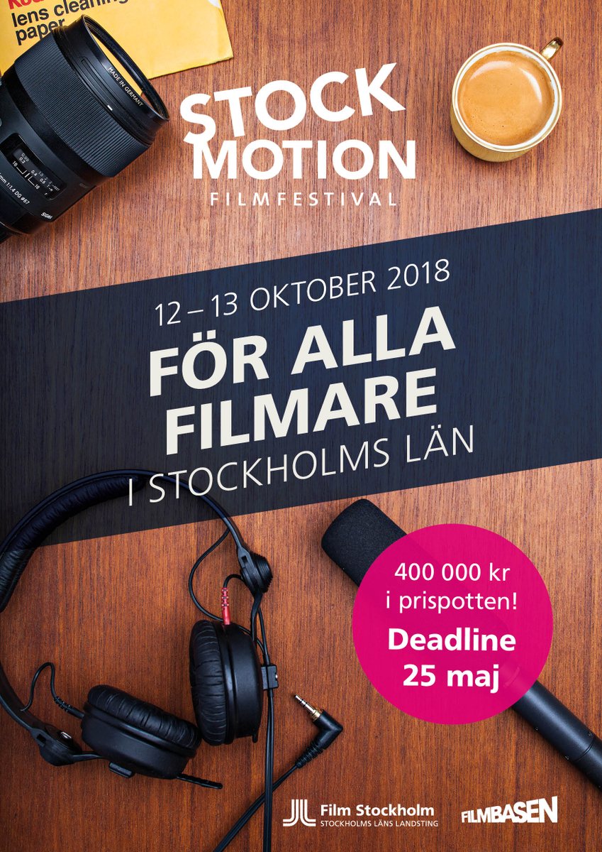stock_motion's tweet photo. Hittills har vi 400 000 kr i prispotten. Anmäl din film på https://t.co/fuAtqoNCts senast på fredag! https://t.co/tvA4WBf3PR