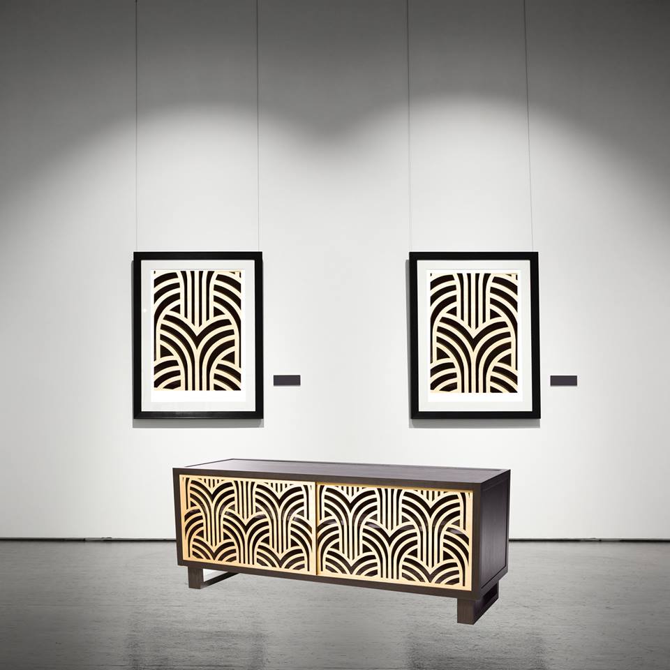 TwistMod3rn's tweet image. Fine art isn&apos;t just for your walls! Exhibit 2. Check out our striking Art Deco Credenza/Media Console at twistmodern.com/product-catego… Try our Customize It option. We have dozens of design combinations to match your artistic style!