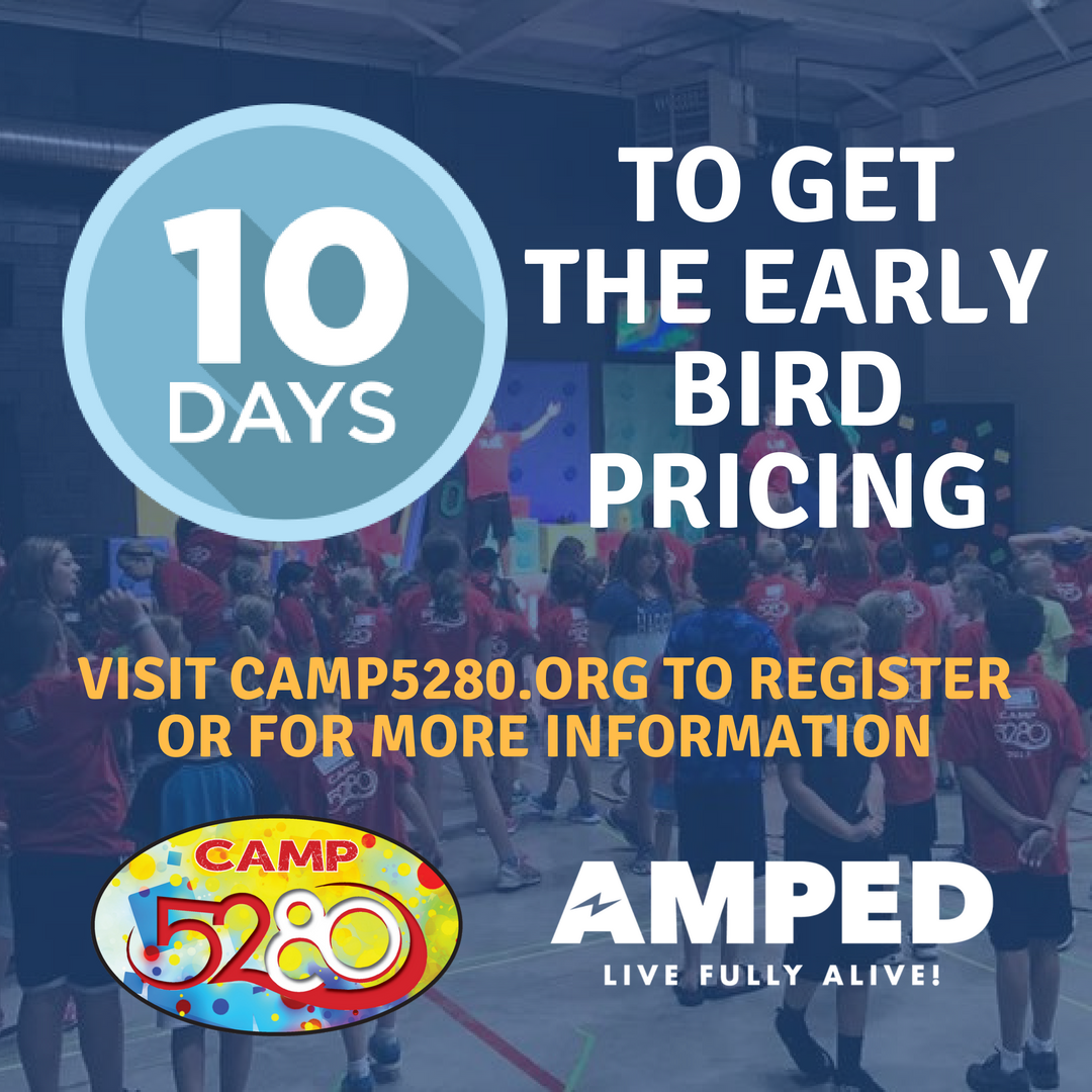 CAMP5280's tweet photo. Only 10 days left before the Early Bird pricing is gone for CAMP 5280. Visit https://t.co/XFnnpMwfp3 to register or to find out more information. #SoddyDaisy #Hixson #MiddleValley #CAMP5280 https://t.co/sRdo0JLIve
